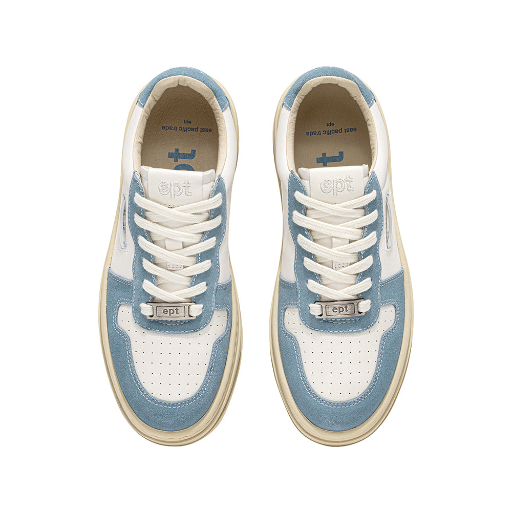 Court High (Blue/Off White)