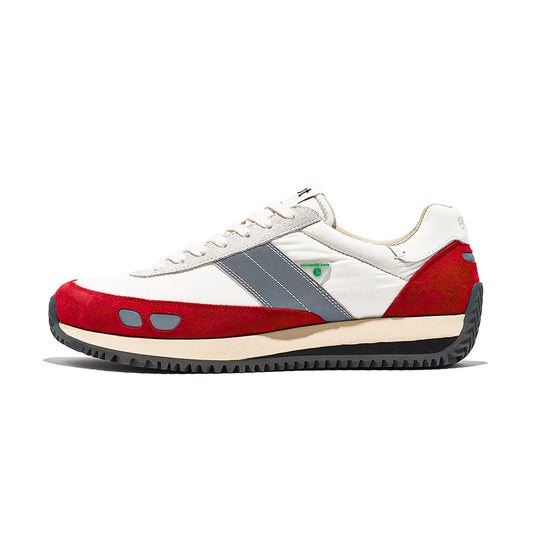 Boston (Off White/Red)